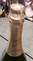 Vintage 1995 Perrier Jouet Floral Champagne Dummy Empty Bottle 6 Litre 19.5&rsquo;H