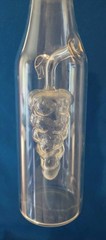 Vtg Collezione Millennio Alexander Society Hand Blown Glass Wine Bottle ,no Lid