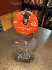 Heart Shape Wine Glass Bottle Mode In Italy