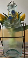 Melted Wine/ Glass Bottle Cheese Tray Trivet Spoon Rest Serving Plate or Decor