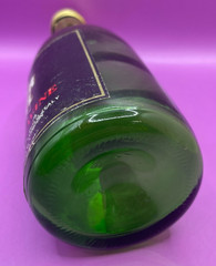 Vintage The Tower Hotel London 9&Prime; Red Table Wine Bottle – Empty – Green – Italy