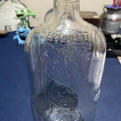 antique frisco wine co a36 4/5 pint bottle
