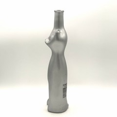 Silver Glass 2021 Happy Cat Rheinhessen Riesling Germany Empty Wine Bottle 13in