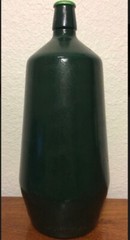 Green Brown Glass Wine Bottle J. M. DA Fonseca Azeitao Portugal 9&Prime; Rare