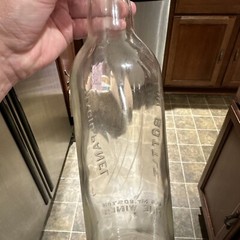 Old Mr. Boston Fine Wines Bottle Magic Panel Bin Bottle 4/5 Quart