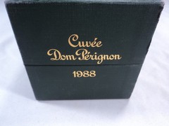 Vintage 1988 Cuvee Dom Perignon Champagne Empty Box & Original Booklet