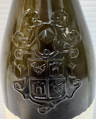 2009 Chateau de Beaucastel Wine Empty Bottle Embossed Crest 750 ml