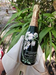 Perrier-Jouet Belle Epoque Champagne CHOCOLATES Bottle REUSABLE Lidded Bottom