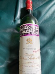 Chateau Latour, Mouton Rothschild Vintage Wine Bottles