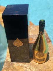 Armand De Brignac Empty Ace of spades champagne Box and Bottle 750ml