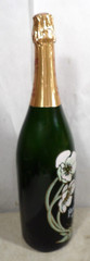 Vintage 1999 Perrier Jouet Floral Champagne Dummy Empty Bottle Prop Jeroboam Big
