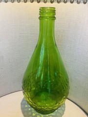 Gallo Wine ~ Half Gallon Flavor Guard Bottle ~ Vintage Green Glass with Grapes