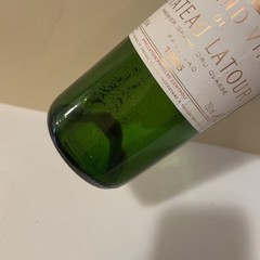 Chateau Latour Wine Bottle EMPTY 1995 France Grand Vin Collectible / with cork