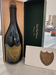 Vintage 1993 Cuvee Dom Perignon Champagne Emptybottle, Box & Pamphlet 750ML