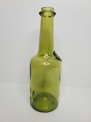 Vintage Vin Jaune Green Glass Bottle – French Jura Wine Decor – Clavelin Style