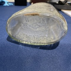 antique frisco wine co a36 4/5 pint bottle