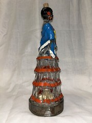 Vintage 1950 Dalmau Hermanos & Co. From Spain Glass Bottle Original Label