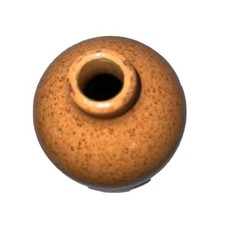 Stoneware Liquor/wine Bottle. Stamped Made In France. Cork Inside 11” In Height