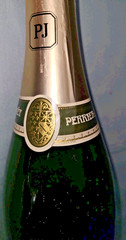 Vtg Perrier Jouet 1978 Brut Champagne green glass 750 mL wine bottle (EMPTY)