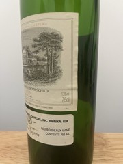 EMPTY 1995 Chateau Lafite Rothschild Pauillac Bordeaux Bottle