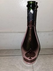 ACE OF SPADES ROSE (ARMAND DE BRIGNAC) 750ML EMPTY CHAMPAGNE BOTTLE No BOX