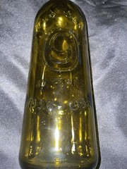 Vintage 40 Years Anniversary 1958-1998 Amber Brown Glass Gallo Wine Bottle