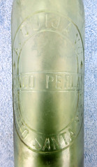 Vintage 1920s? Spanish Wine Bottle CINCO PERLAS A. QUIJANO PEURTO SANTA MARIA