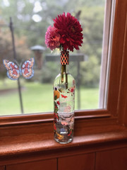 EMPTY DECORATIVE WINE BOTTLES WOLFFER ESTATES SUMMER IN A BOTTLE LOT OF 2