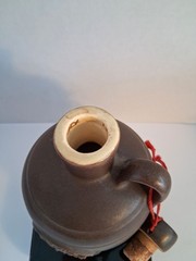 Vtg All Saints Australian Pottery/Ceramic Wine Decanter; W/ Ceramic CAP;EUC/Mint