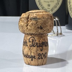 Vintage 2017 Dom Perignon Champagne Brut Empty Bottle w/ Box & Cork unrinsed