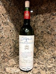 1962 Vintage Empty Bottle Château Mouton Rothschild- Very Rare