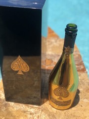 Armand De Brignac Empty Ace of spades champagne Box and Bottle 750ml