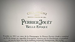 PERRIER-JOUET BELLE EPOQUE CHAMPAGNE GIFT BOX Empty Bottle 2 Flutes 2004
