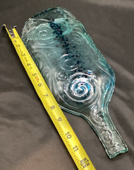 Melted Slumped Wine Bottle, Large, unusual item – ships free