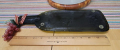 Melted Wine Bottle 13&Prime;x 4 1/4  » Cheese Tray Trivet Spoon Rest Serving Plate