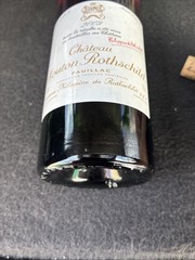 2009 Chateau Mouton Rothschild EMPTY Bottle With Cork 760ml