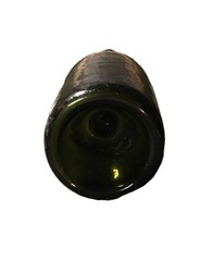 Vintage Green Inverted Bottom Wine Bottle with Cork