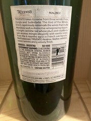 RARE Empty 3 Liter Bottle Of Trivento Malbec 2009