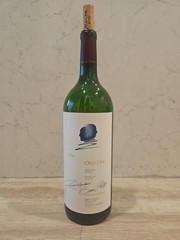 Opus One 2019 .1.5 Liters Empty Bottle with Cork. Napa Valley .