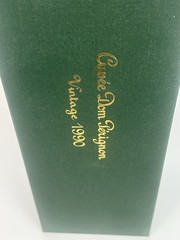 Dom Pérignon Vintage 1990 Empty Champagne Box | Cuvée DP Green Gift Case 750ml