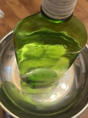 Vintage E & J Gallo Flavor-Guard One Pint Green Glass Liquor Bottle Cap