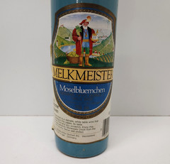 Vintage 1983 Melkmeister Moselbluemchen German 13&Prime; Stoneware Wine Bottle