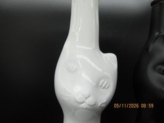 Happy Cats Mosel Saar Ruwer Reisling Black & White Wine Bottles