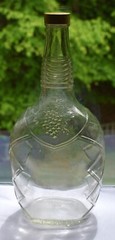 Embossed Grape Lattice Dixie Wine Richmond Va Glass Bottle Early Rare Bottle Cap