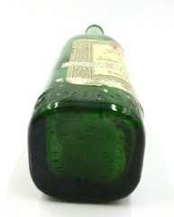 VINTAGE 1961 YAGO RIOJA SANTIAGO SPANISH BURGUNDY 14&Prime; SQUARE BASE BOTTLE
