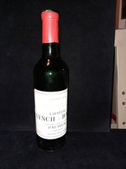 Vintage 1961 Chateau Lynch Bages Pauillac Empty Wine Half Bottle No Cork