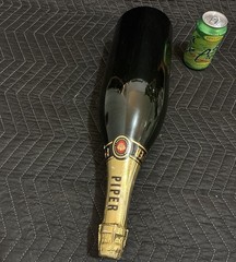 Giant 20” Champagne Bottle Display | Empty Bottle | SEALED | PIPER-HEIDSIECK