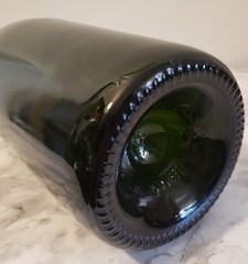 Vintage Perrier Jouet Fleur de Champagne Hand Painted Bottle Empty