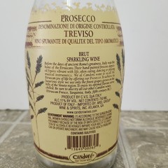 Empty Prosecco Bottle