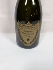 Vintage Dom Perignon Champagne Empty Bottle